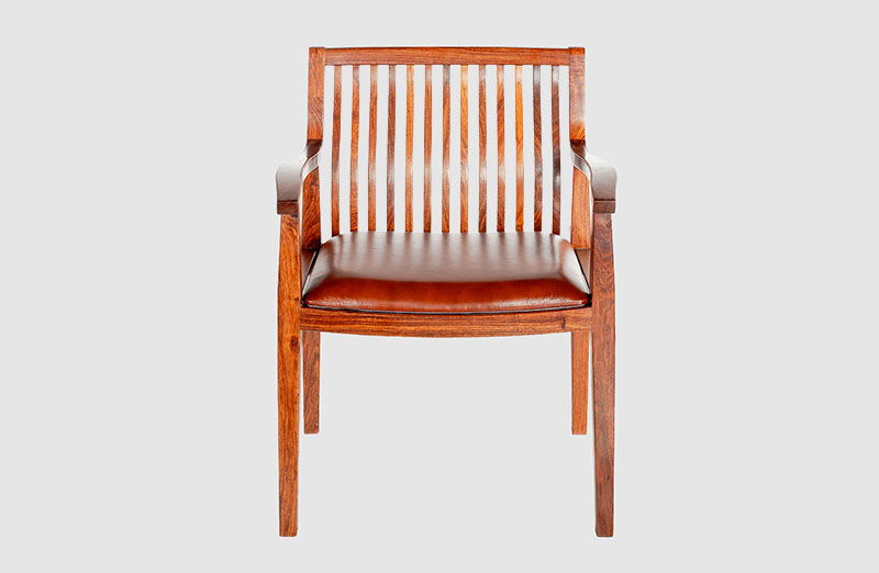 普洱中式实木大方椅家具效果图